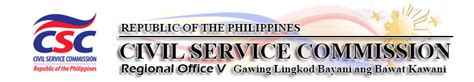 CSC RO V CS Examination Online Application System .